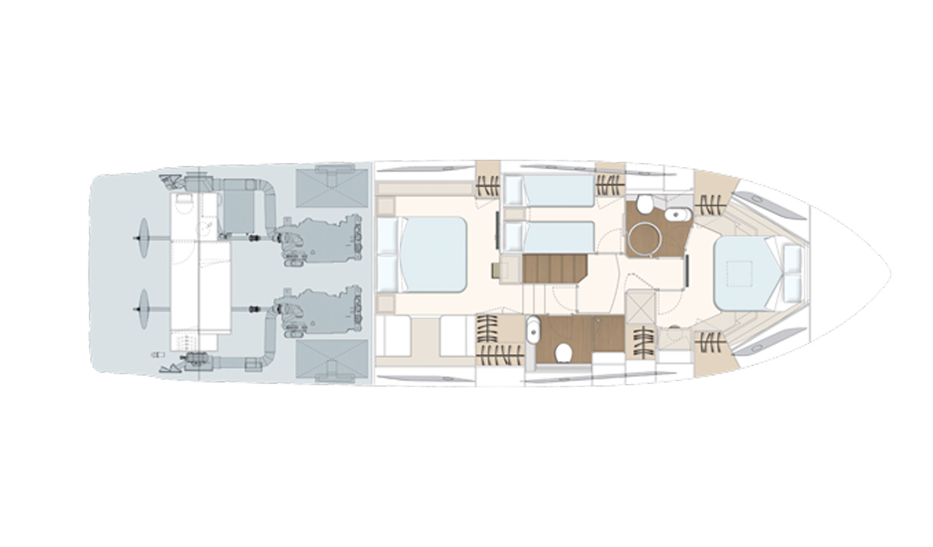 Ferretti Yachts 550 Фото  15